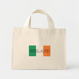 Bolso De Tela Diminuto Ttct de Irlanda con bandera irlandesa