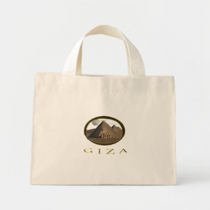 Bolso De Tela Diminuto Tutankamón y Egipto