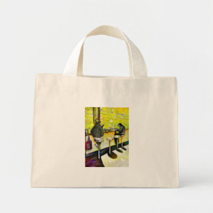 Bolso De Tela Diminuto Un Día Libre de Loco
