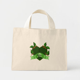 Bolso De Tela Diminuto Vegan Life