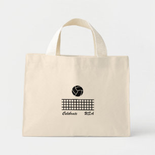 Bolso De Tela Diminuto Volley -