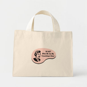 Bolso De Tela Diminuto Voz cometóloga
