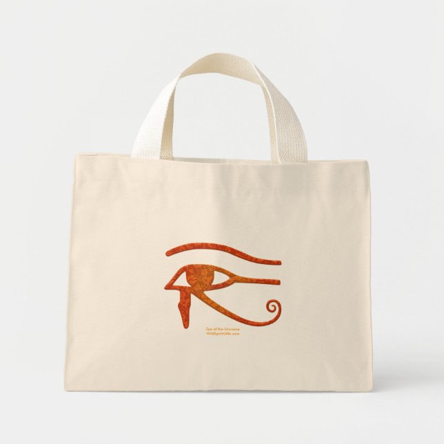 Bolso De Tela Diminuto WADJET OYE OF RA Fantasy Tote Bag (Frente)