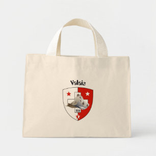 Bolso De Tela Diminuto Wallis / Valais Tasche