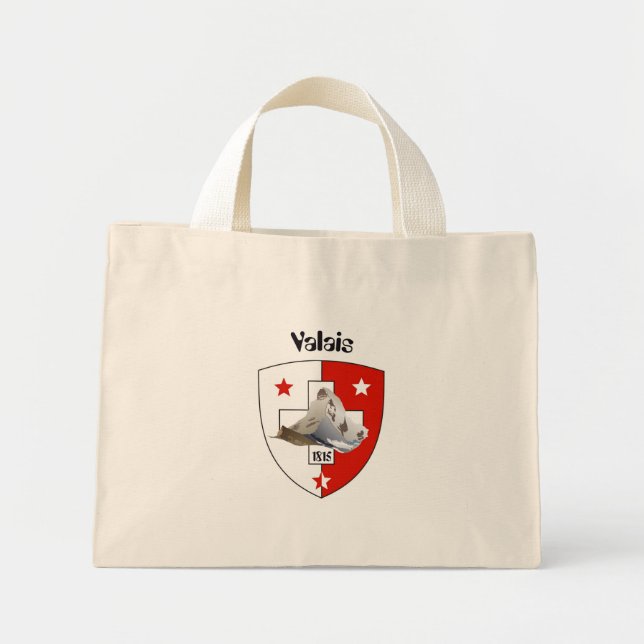 Bolso De Tela Diminuto Wallis / Valais Tasche (Frente)