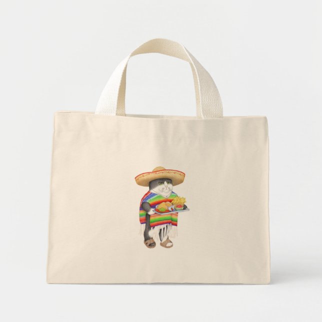 Bolso De Tela Diminuto WENDELITO Tiny Tote Bag (Frente)