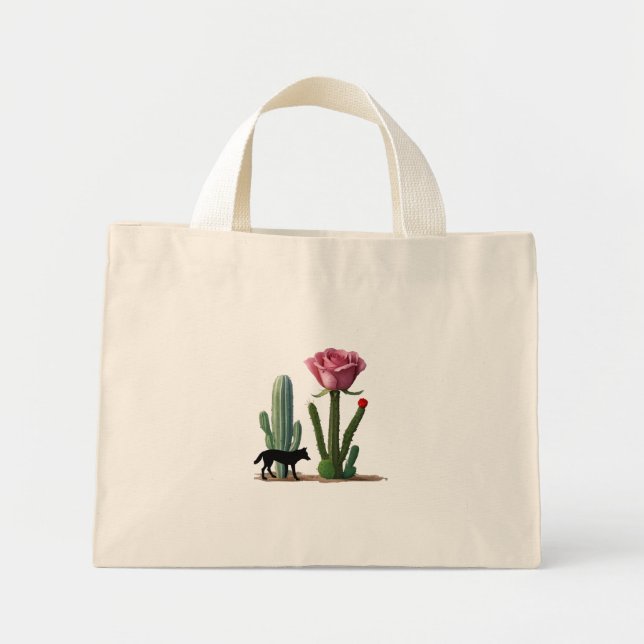 Bolso De Tela Diminuto Wolf8: (Frente)