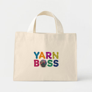 Bolso De Tela Diminuto Yarn Boss