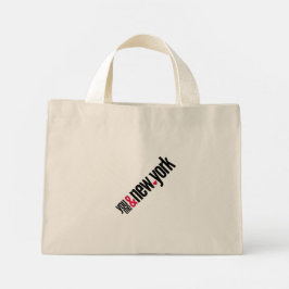 Bolso De Tela Diminuto You Me & New York Tiny Tote Bag Small Gift