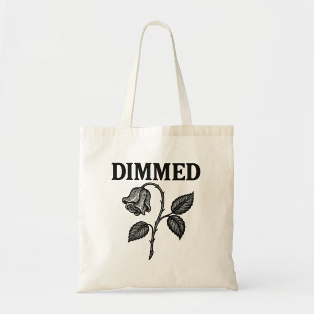 Bolso De Tela Dimmed Tote Bag (Frente)