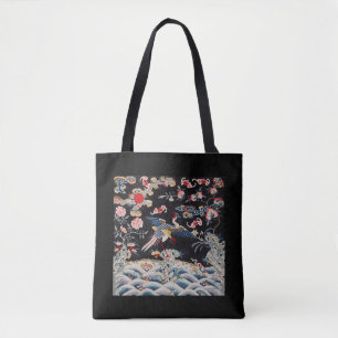 Bolso De Tela Dinastía de faisán dorado y quing/China imperial