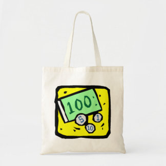 Bolso De Tela Dinero