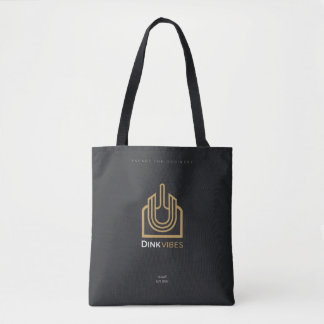 Bolso De Tela DinkVibes Serie Elite Minimalista Tot de Algodón N