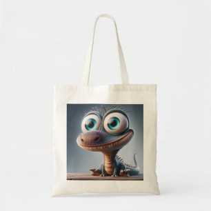 Bolso De Tela Dino Bonito