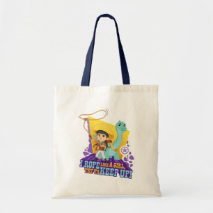Bolso De Tela Dino Ranch   Min. y Clover