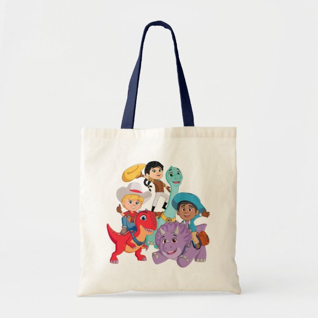 Bolso De Tela ¡Dino Ranch Yee Haw! (Frente)