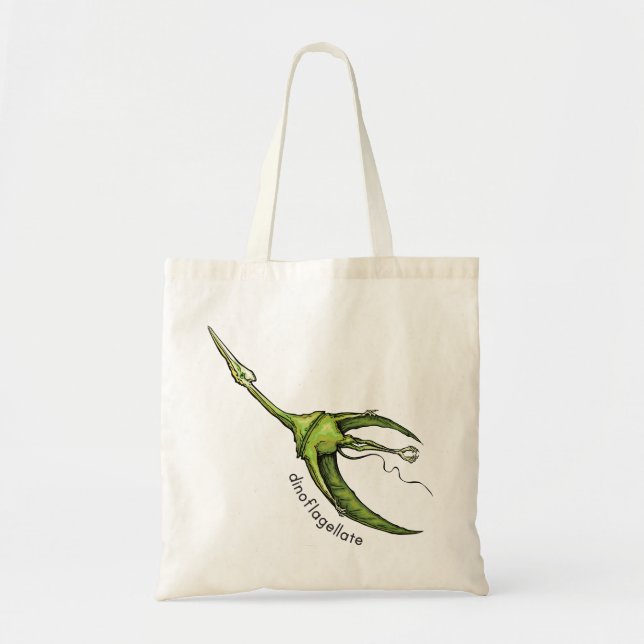 Bolso De Tela Dinoflagellate (Frente)