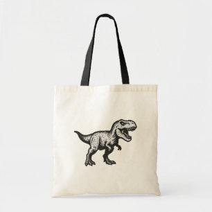 Bolso De Tela Dinosaurio