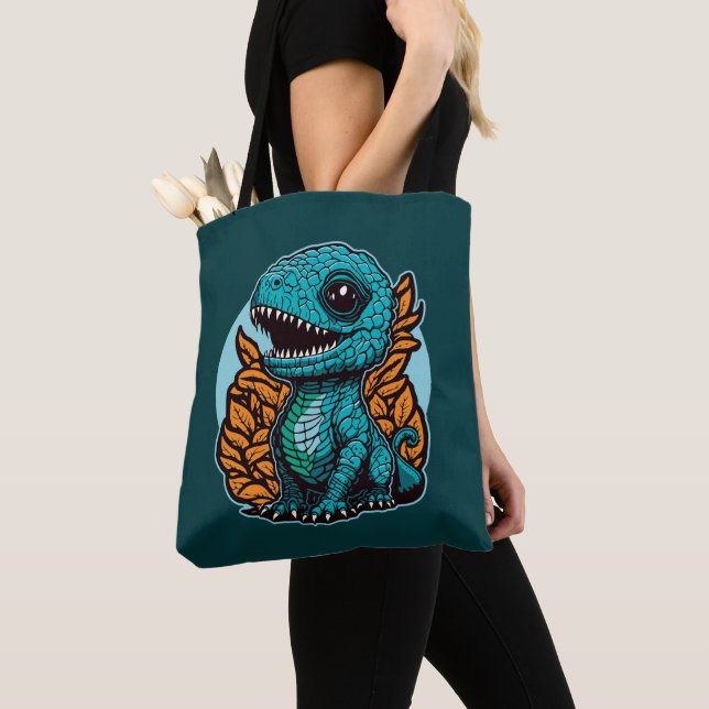 Bolso De Tela Dinosaurio de bebé lindo (Detalle)