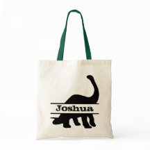 Dinosaurio de cuello largo nombre personalizado To