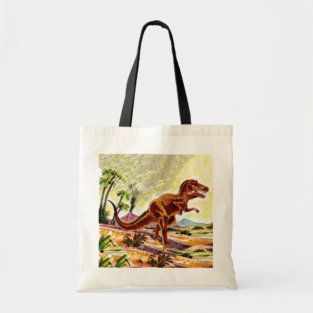 Bolso De Tela Dinosaurio de Rex del Tyrannosaurus (Frente)