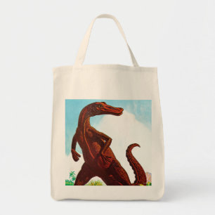 Bolso De Tela Dinosaurio del Hadrosaurus