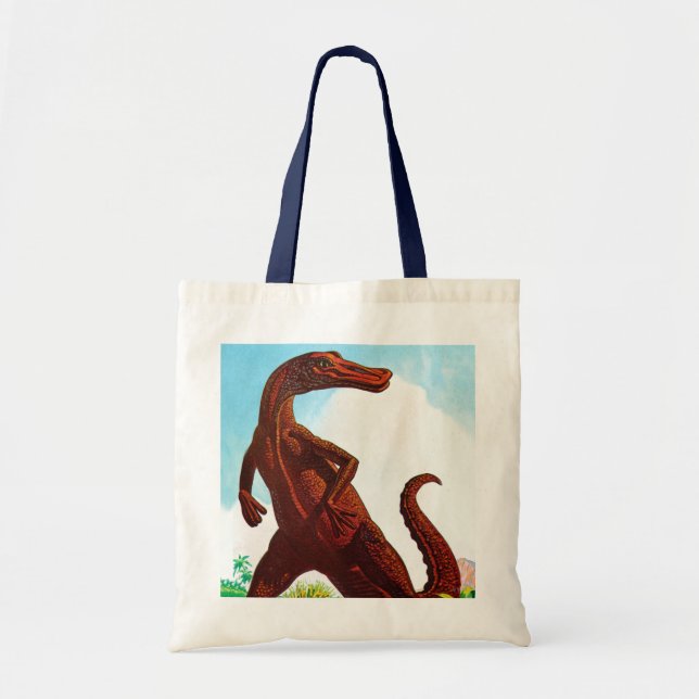 Bolso De Tela Dinosaurio del Hadrosaurus (Frente)