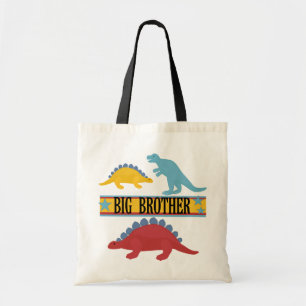 Bolso De Tela Dinosaurio hermano mayor