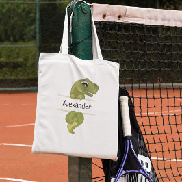 Bolso De Tela Dinosaurio infantil lindo personalizado