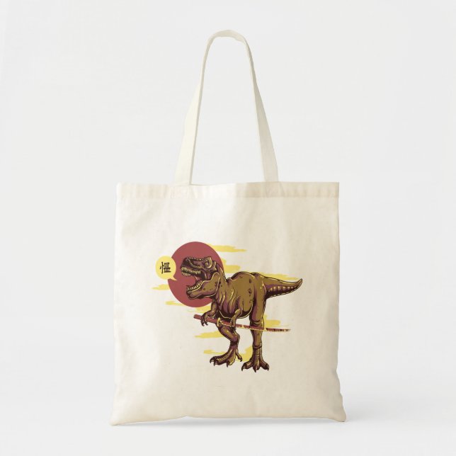 Bolso De Tela Dinosaurio japonés (Frente)