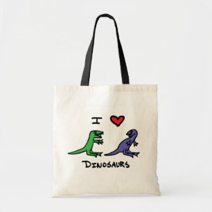 Bolso De Tela Dinosaurios