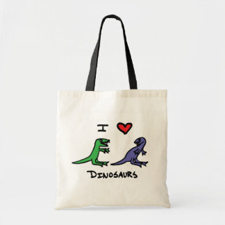 Bolso De Tela Dinosaurios