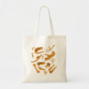 Bolso De Tela Dinosaurios Bones