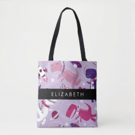 Bolso De Tela Dinosaurios Espaciales, Dinosaurios Cutos, Estrell