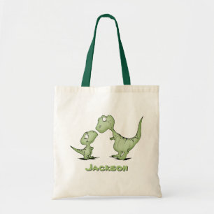 Bolso De Tela Dinosaurios personalizados