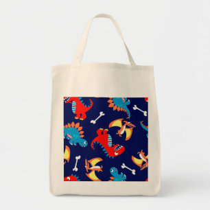 Bolso De Tela Dinosaurios suaves.