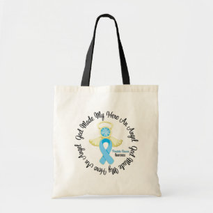 Bolso De Tela Dios del cáncer de próstata hizo mi héroe un á