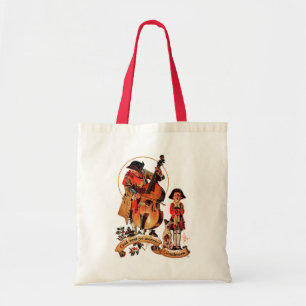Bolso De Tela Dios descanse usted Merrie Caballeros