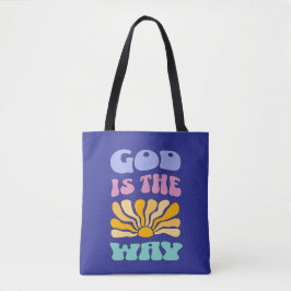 Bolso De Tela Dios es el Camino