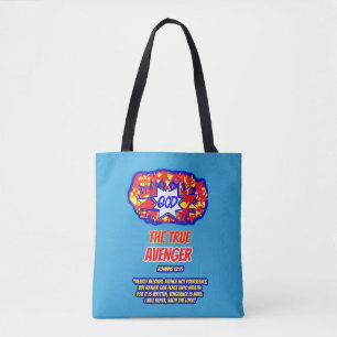 Bolso De Tela DIOS Es El Verdadero AVENGER