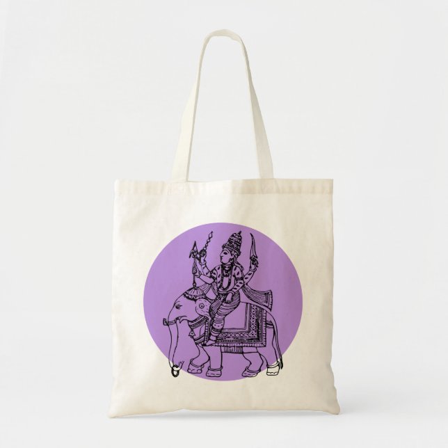 Bolso De Tela Dios hindú (Frente)