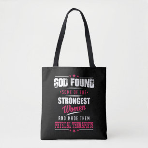 Bolso De Tela Dios hizo los terapeutas físicos la profesión