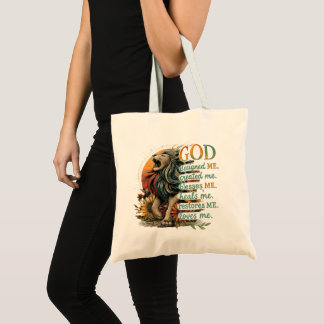 Bolso De Tela Dios Me Diseñó...