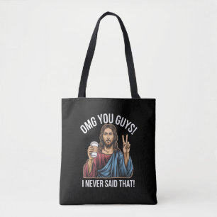 Bolso De Tela Dios mío chicos nunca dije eso