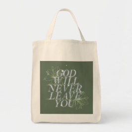 Bolso De Tela Dios nunca te dejará