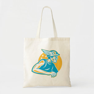 Bolso De Tela Dios romano Mercury Hermes