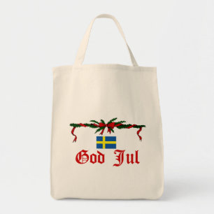 Bolso De Tela Dios sueco julio (Felices Navidad)