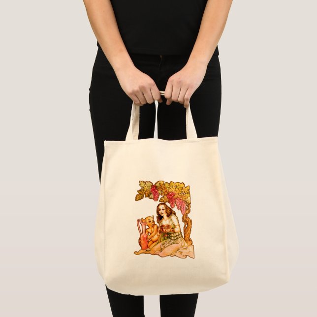 Bolso De Tela Diosa De Vino (Anverso (producto))