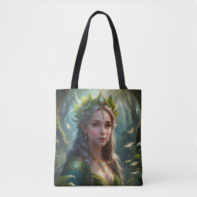 Bolso De Tela Diosa Forestal (Anverso)