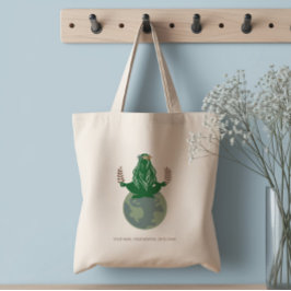 Bolso De Tela Diosa Gaia Tierra, Madre Tierra, Día de la Tierra
